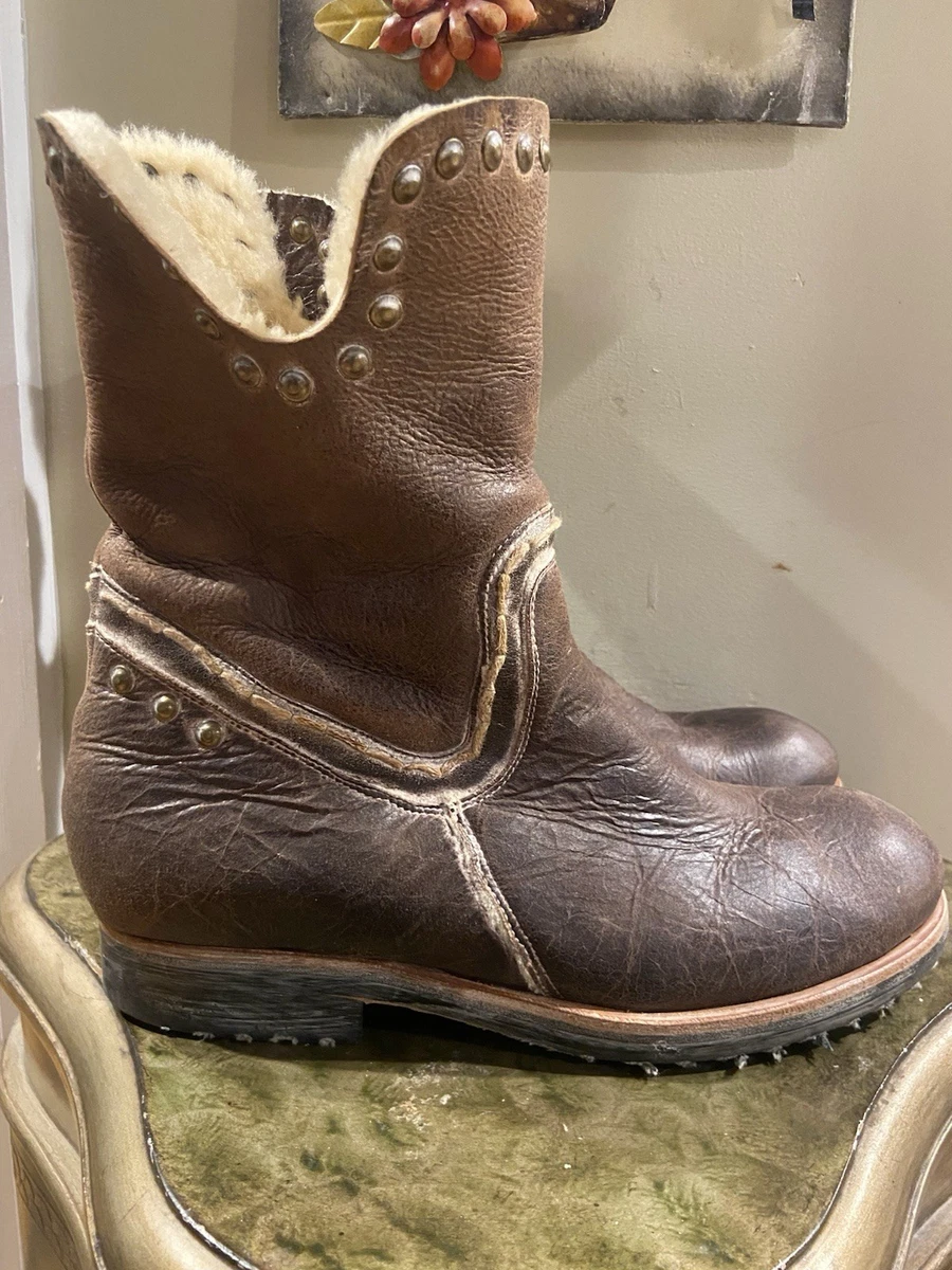 True Religion Leather Upper Brown Boots for Men for Sale | Shop