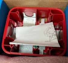 System Sensor SBBRL Wall-Mount Surface-Mount Back Box - Red