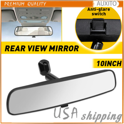 10'' Black Backed Day/Night Rear View Mirror For 1970-1981 Firebird and Camaro