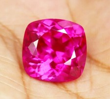 Certified Natural Light Pink Sapphire 9.70Ct Cushion Cut Stunning Loose Gemstone