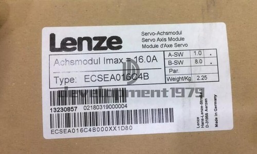 1PC NEW LENZE SERVO MOTOR CONTROLLER ECSEA016C4B - Picture 2 of 2