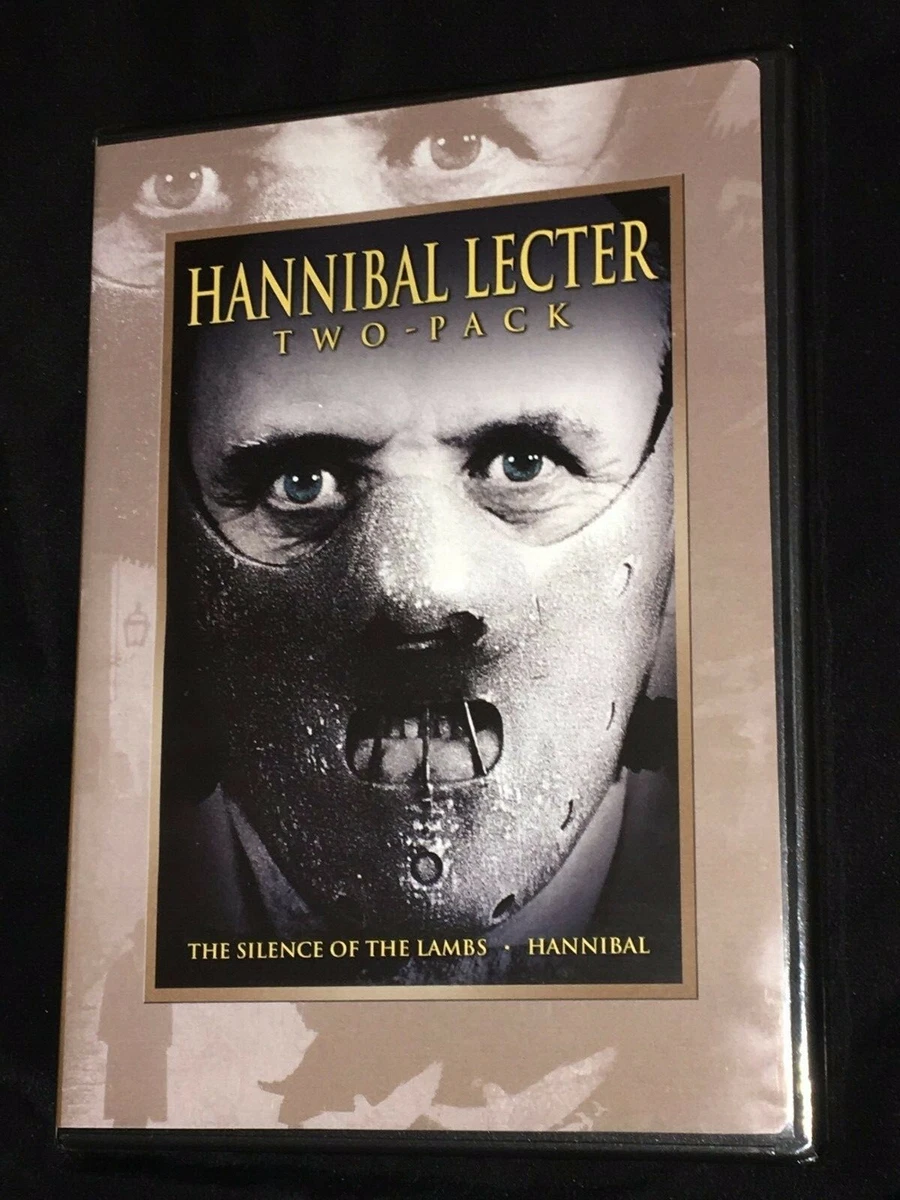 Hannibal Lecter Two Pack Movies DVD New Sealed Horror Silence of Lambs RARE OOP