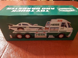 2016 hess toy truck and dragster