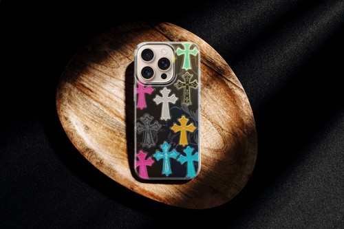 Gothic Cross Phone Case Y2K Cover for iPhone 16 for Pixel 9 for Samsung S25 PC89 - 第 22/24 張圖片