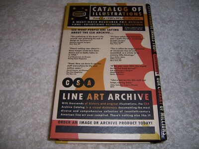 CSA Line Art Archive Catalog Volume 1 hc | eBay