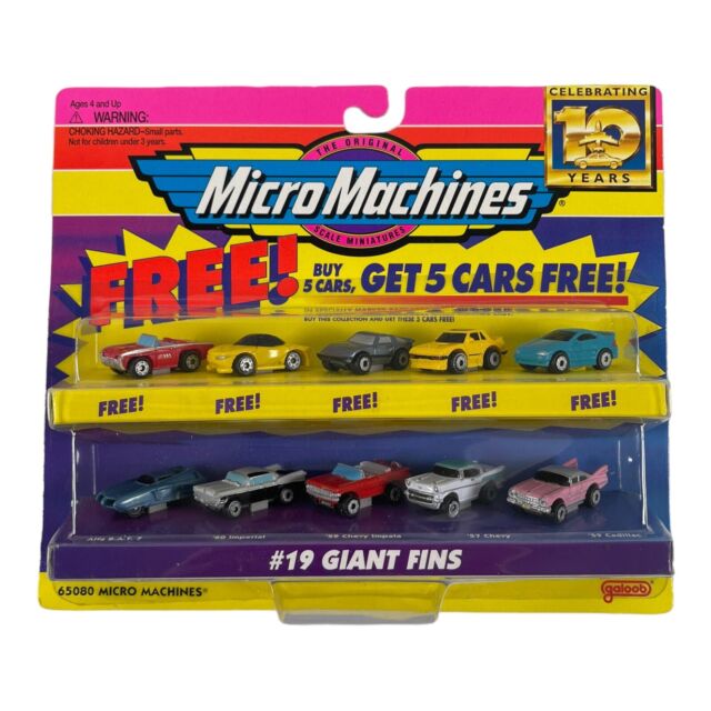 Micro Machines Galoob #19 Giant Fins 1996 Alfa Imperial Chevy Impala Cadillac Micro Machines Galoob #19 Giant Fins 1996 Alfa Imperial Chevy Impala Cadillac