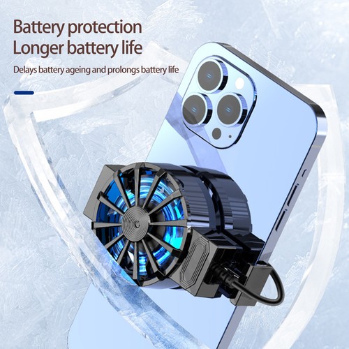 Phone Back Radiator Extra Large Airflow Rapid Cooling Different Gears Mobile - Afbeelding 4 van 11