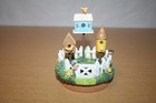 Bird Houses in Yard Candle Topper Our America
