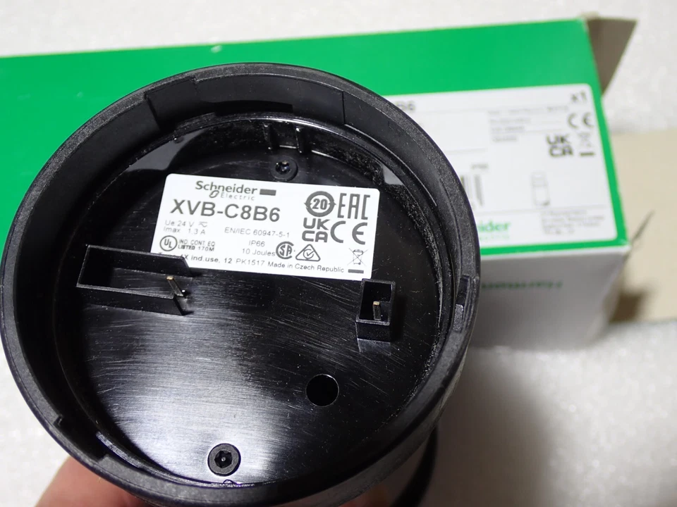 XVB C8B6 SCHNEIDER ELECTRIC BLUE STROBOSKOP LICHTEINHEIT NEU - Bild 3 von 3