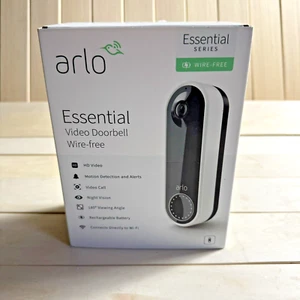 Nouvelle vision nocturne sans fil de sonnette vidéo essentielle Arlo AVD2001