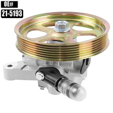 New Power Steering Pump w/ Pulley Fits for 2006-2011 Honda Ridgeline V6 3.5L