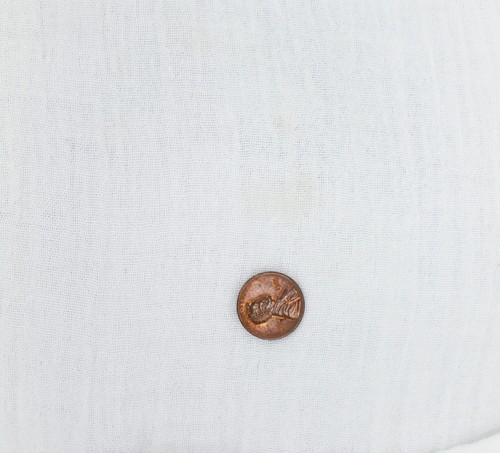 18 East White Double Layer Gauze Madan Kurta Tunic Popover Shirt S India - Picture 5 of 12