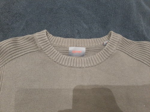 Esprit Medium Sweater Jumper Green Khaki - Picture 2 of 3