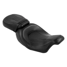 Black Driver Passenger Seat Fit For Harley Road Glide 09-24 Road King 09-24 18