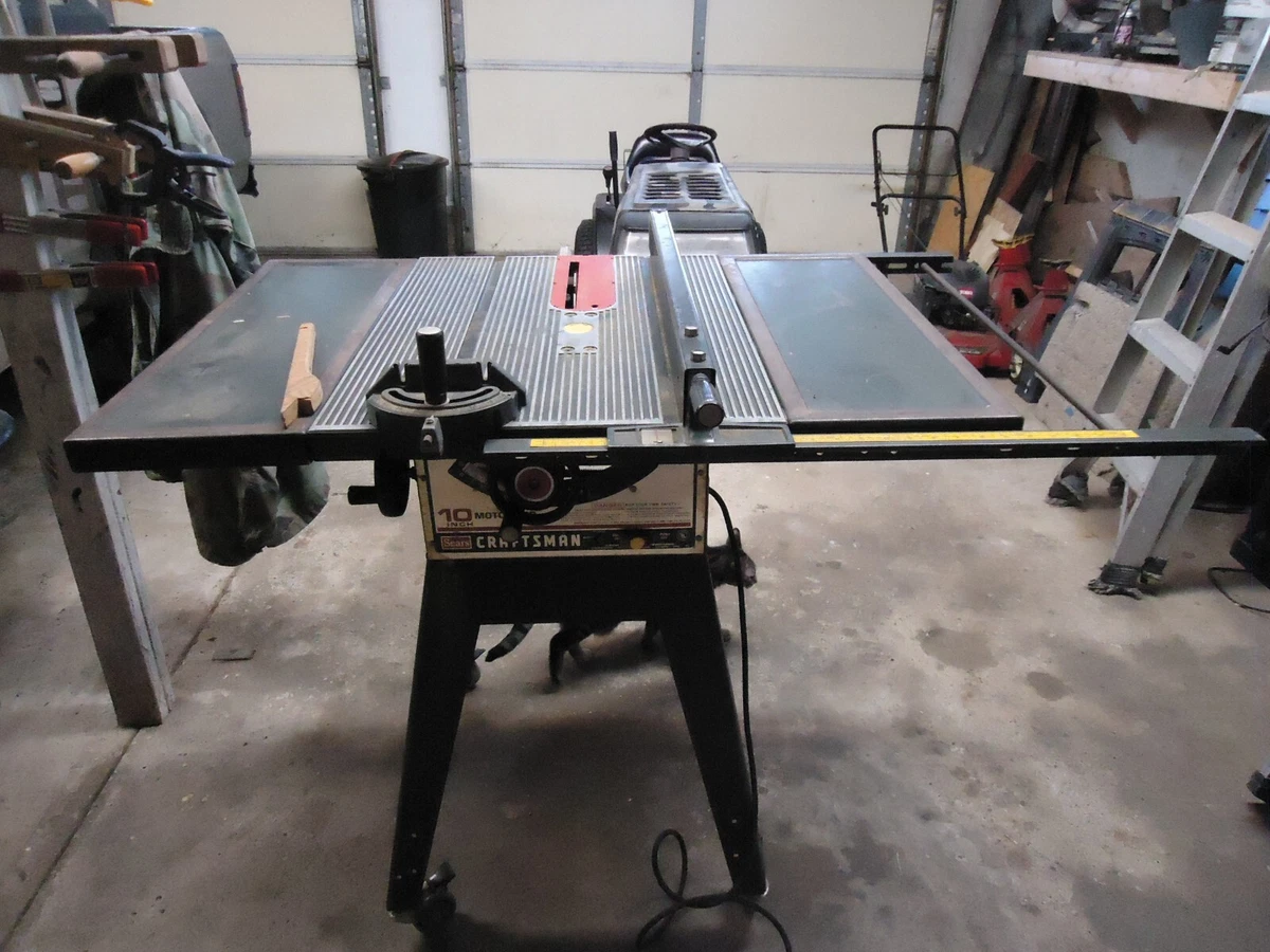 Ebay craftsman table saw deals