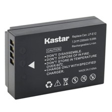 LP-E12 LPE12 LC-E12 Battery for Canon EOS 100D M M2 M10 M100 Rebel SL1
