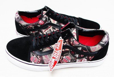 vans old skool black gold