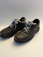 ROCKPORT Eureka Dark Brown Leather Lace Up Oxford Walking Shoes Men's Size 12