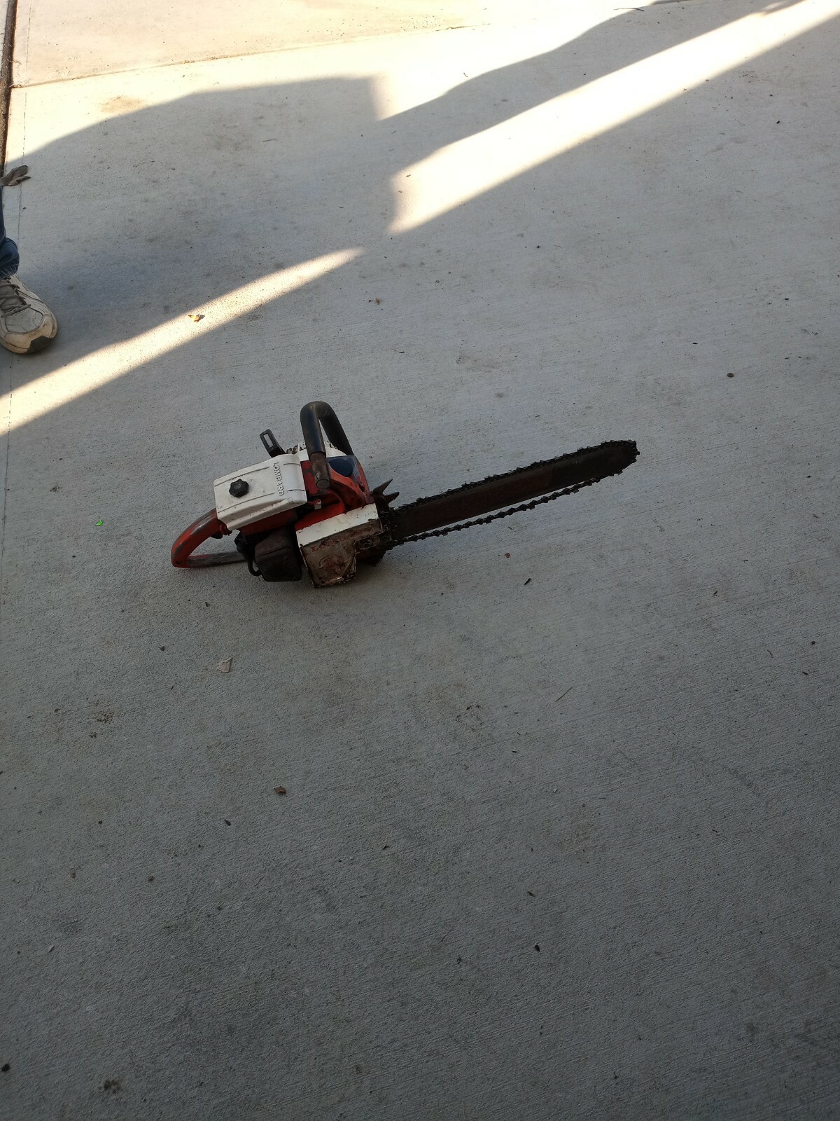 Vintage Lombard Chainsaw 18in runs but for parts eBay