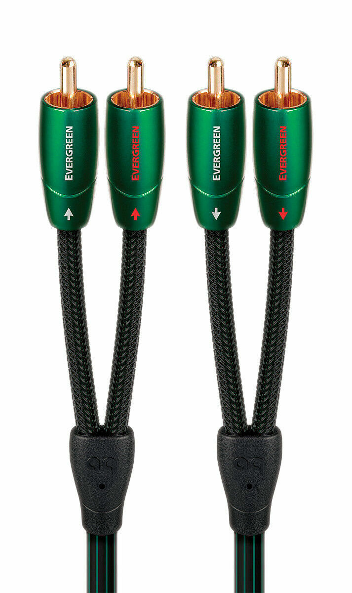 AudioQuest Evergreen Interconnect Cable RCA to RCA 3.0 Meter