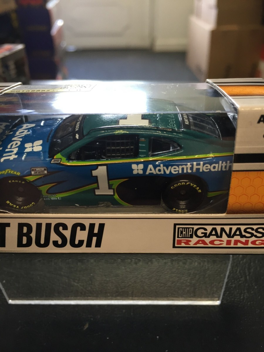 Miniatura Nascar 2021 - #1 Kurt Busch - Advent Health | Frete Grátis