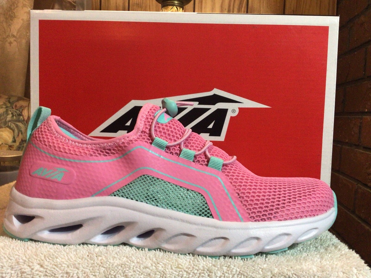 AVIA  アヴィア フィットネスシューズ　スニーカー　ピンク　24cm Womens Avia Pink COLOR LACE UP ATHLETIC SNEAKERS SHOES Size