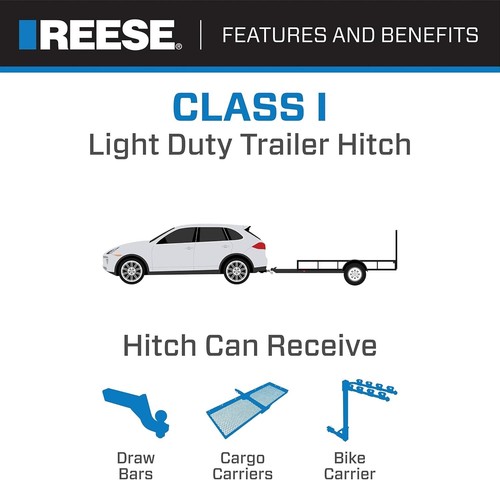 Reese Towpower 77287 Class I Insta-Hitch with 1-1/4" Square Receiver opening - Picture 8 of 8