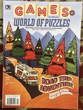 Games World Of Puzzles Magazine September  2024 Road Trip Adventure