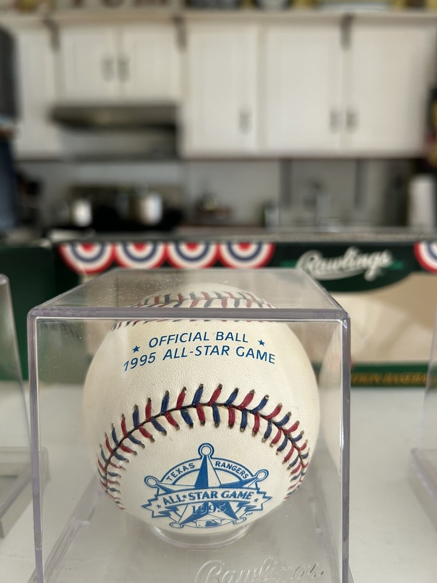 MLB Rawlings 1995 Collectors Edition Baseballs- Set Of 4- NL, AL