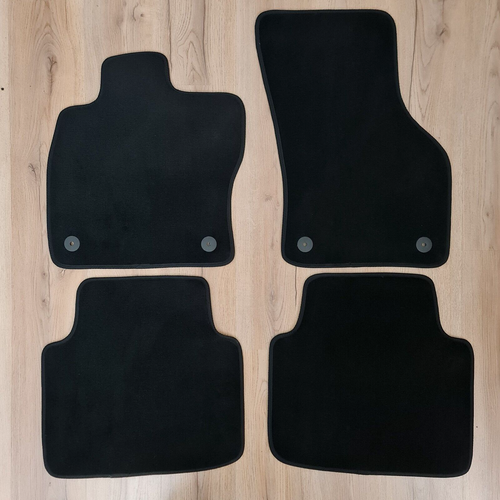 New VW Arteon Floor Mats 2017 2023 velour carpet black waterproof full