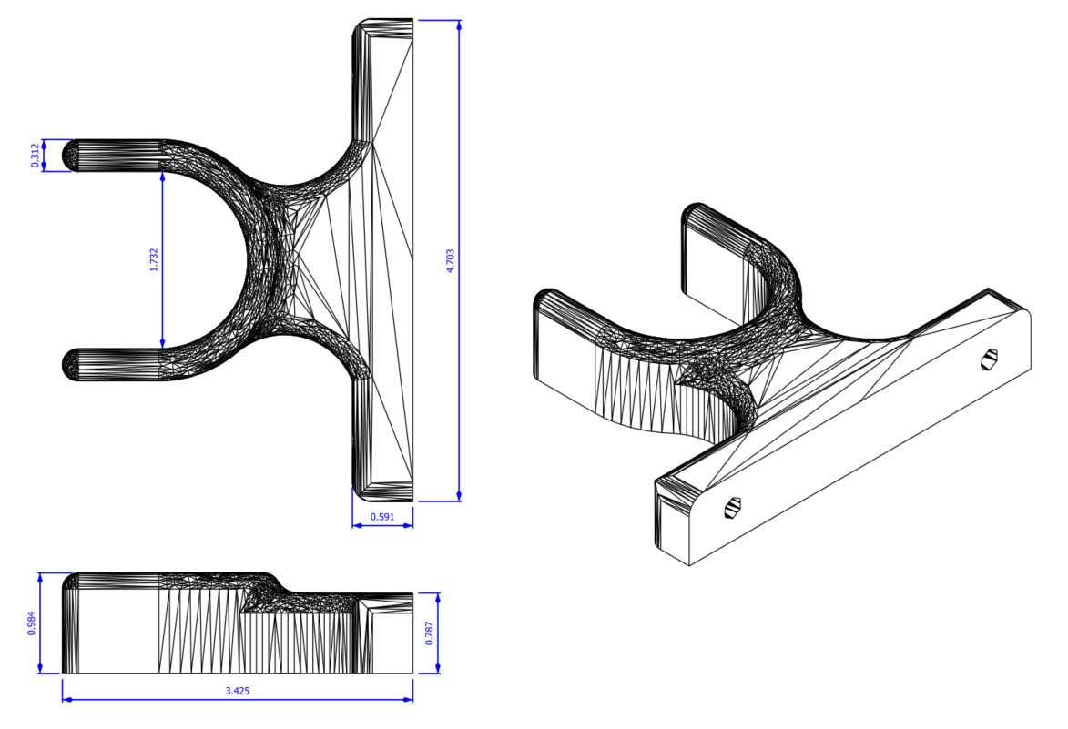 Wall Mount Bracket Hanger Base Station Holder for Handheld Hand Blender Mixer