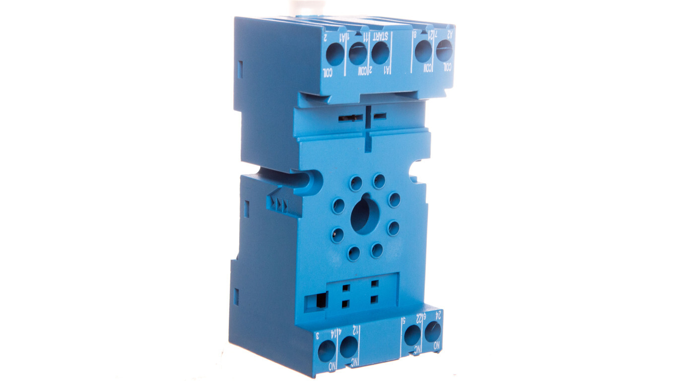Socket for relays series 60.12 88.12 timer modules 86 F90-02-0-000-0000 /T2UK
