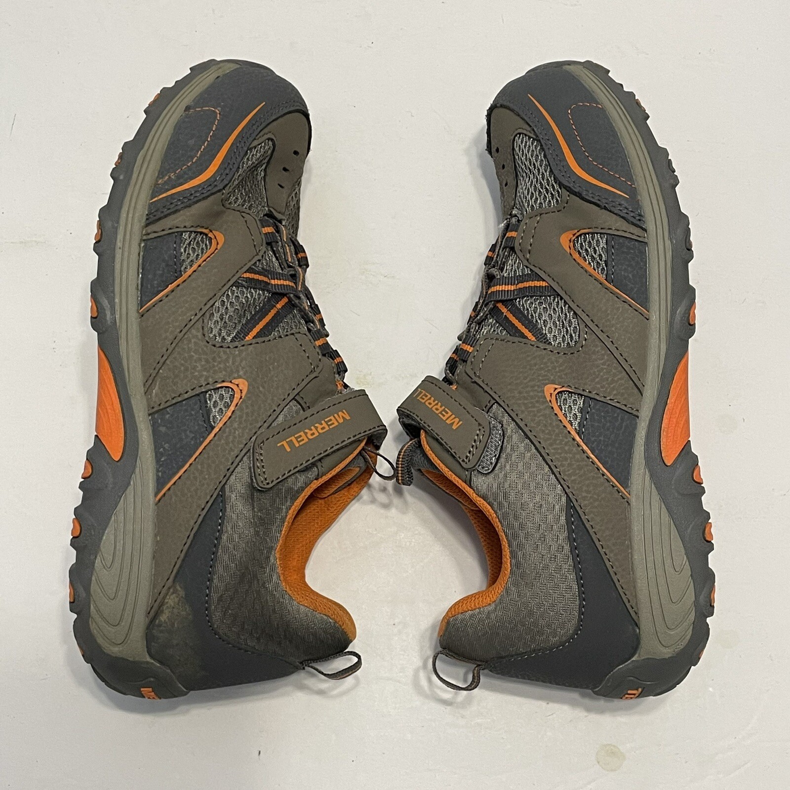 Scarpa da trekking Merrell Trail Chaser marrone arancione MY57109 ragazzo taglia 7 donna 8 5 38 eu