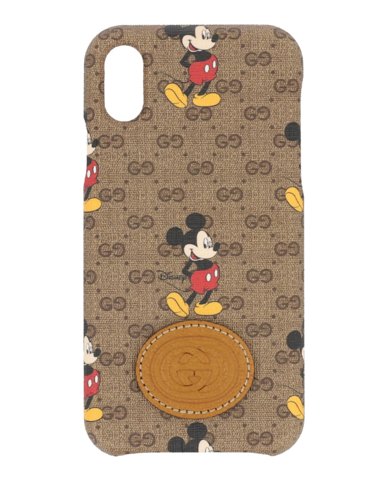 Coque Gucci unisexe adulte GG Supreme Mickey iPhone X/XS