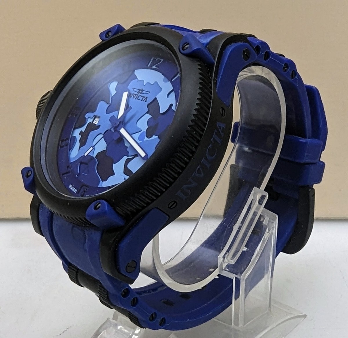 Bluemoris TRADITIONAL Ti/180cm／O2／中古 Invicta Russian Diver Tsunami Warrior Blue Dial Mens Watch 1196