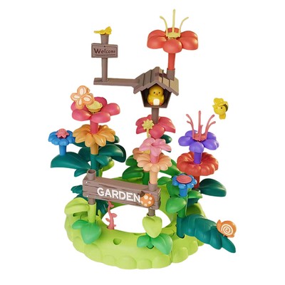 Baustein Garten kreatives Denken ideales Geschenk für Jungen Mädchen (51 Teile)