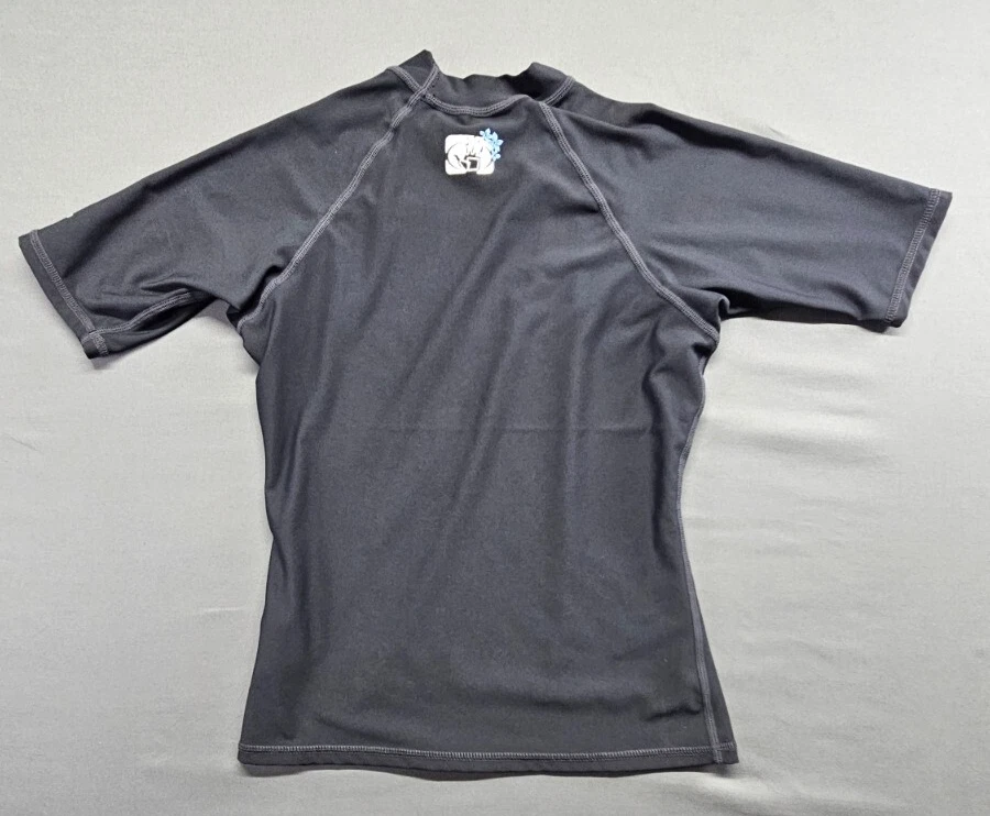 BODY GLOVE JUVENIL UV NATACIÓN Camisa Gráfica Talla Pequeña Negra Foto 3 de 4