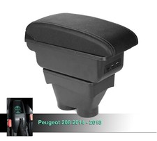 Armlehne Mittelkonsole Mittelarmlehne Für Peugeot 208 2014 - 2018 mit USB