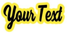 Your Text Vinyl Custom Decals Stickers Personalized Lettering Graphics Your Text Vinyl Custom Decals Stickers Personalized Lettering Graphics