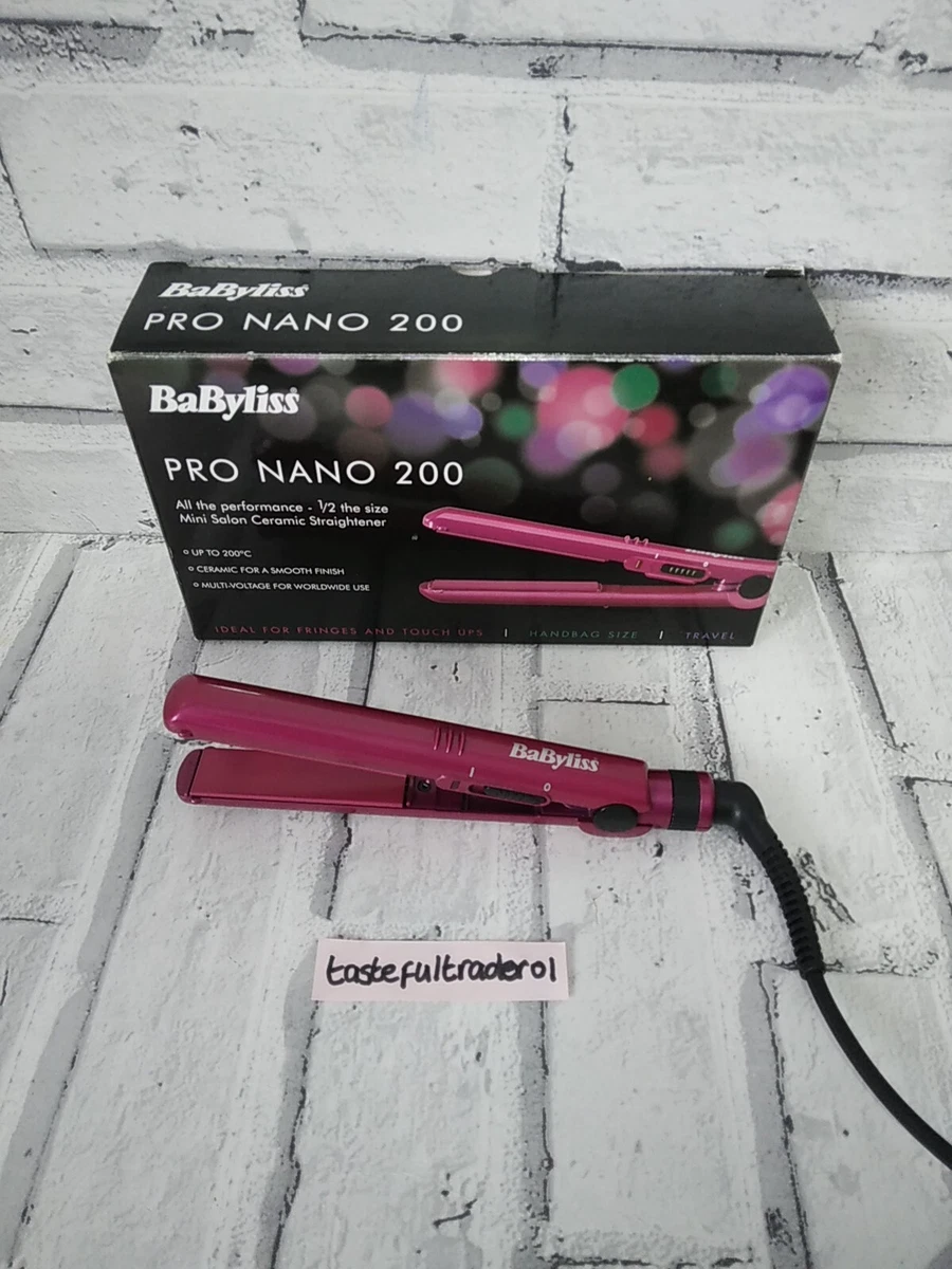 Mini babyliss top hair straighteners