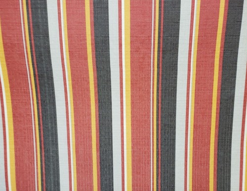 SET OF 4 FABRIC LINEN PLACEMATS 12" x 18", MULTICOLOR STRIPES by BH - Picture 5 of 5