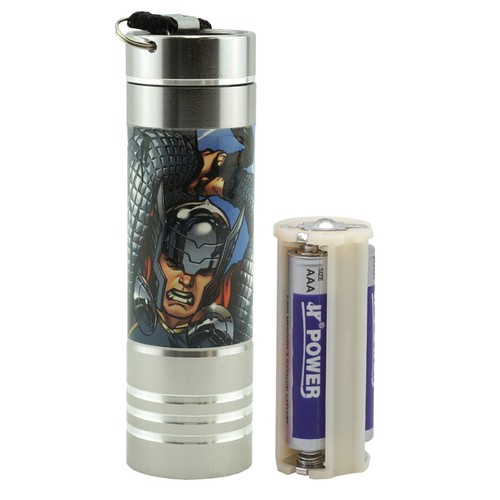 Kids Licensed Disney Cartoons Aluminium 9 LED Torch Light Boys Xmas Gift 8.7cm - Picture 30 of 302