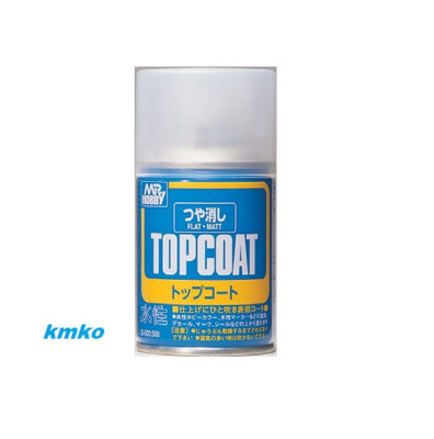 kmko Gunze Mr.Hobby Mr.Topcoat Mattlack B 503 Flatspray 86 ml neu in OVP