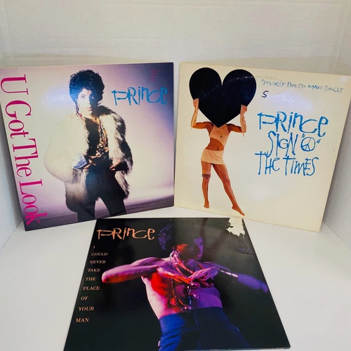 Prince 12 Inch Maxi Singles Lot Of 3 U Got The Look Sign O Times I Could Never