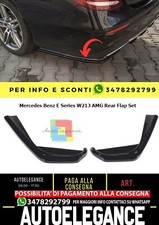 MERCEDES W213 Max Flap Hinten Klavierlack Schwarz Leer Kunststoff / 2012-2018