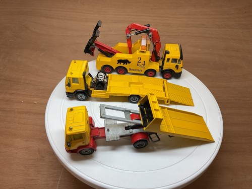 Siku 1:55 Scale, Wrecker Truck, 24 Hr Recovery and 2 Recovery Trucks