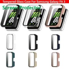 All-Around Samsung Galaxy Fit 3 Protective Case Tempered Glass Screen Protector
