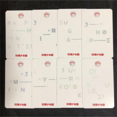 BTS Bangtan 1st Mini Album O!RUL8,2? Official Photocard Photo Card