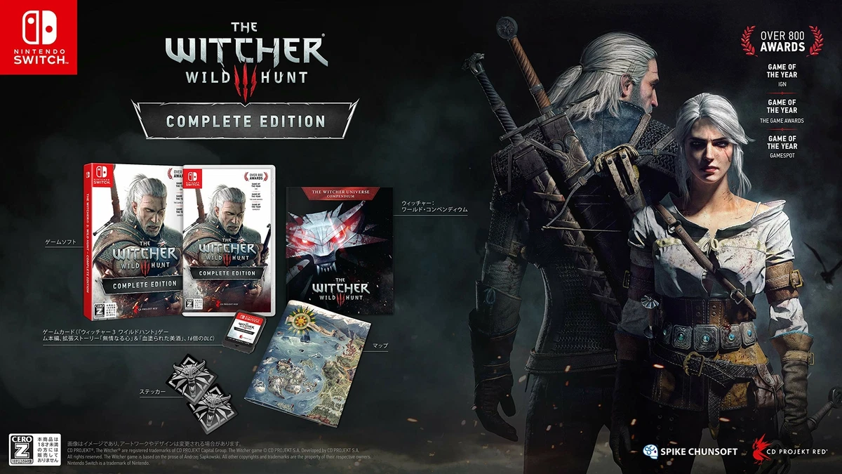 Witcher 3 complete store edition switch