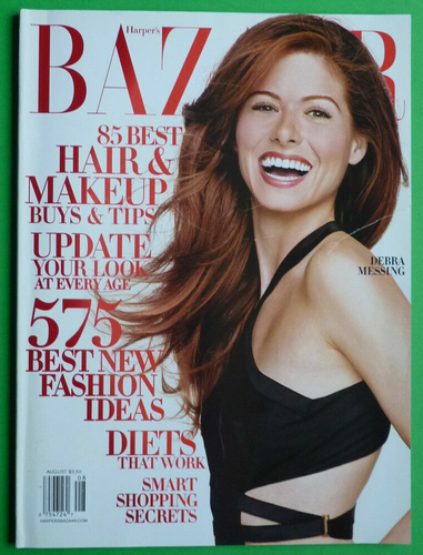 Harper Bazaar US Magazine August 2003 Debra Liya Kourouma Carmen Kass - Photo 1/1